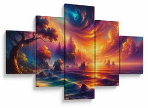 Obraz - Magiczny świat (125x70 cm)