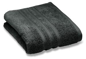 Ciemnoszary bawełniany ręcznik frotte 50x85 cm Zero Twist – Catherine Lansfield