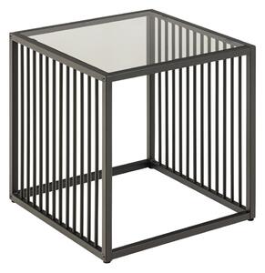 Stolik ze szklanym blatem 40x40 cm Strington – Actona