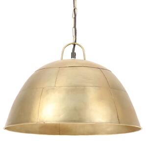 Industrialna lampa wisząca, 25 W, mosiężna, okrągła, 41 cm, E27
