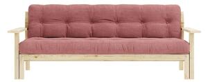 Różowa rozkładana sofa 218 cm Unwind – Karup Design