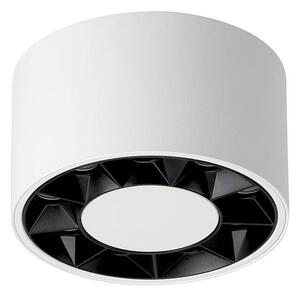 Biały okrągły spot sufitowy LED - A419-Vrex