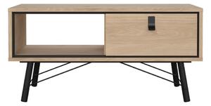 Stolik w naturalnym kolorze 48x102 cm Ry – Tvilum