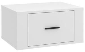 Biała wisząca szafka nocna z szufladą - Efos