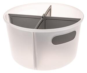 Plastikowy organizer łazienkowy obrotowy – Casa De Engel