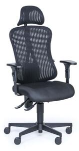 Krzesło biurowe SITNESS 90, czarny