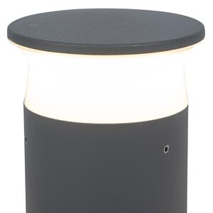 Zewnetrzna Nowoczesna lampa zewnętrzna ciemnoszara w tym LED - Bar Oswietlenie zewnetrzne