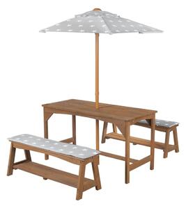 Dziecięcy zestaw ogrodowy 4 szt. Outdoor + – Roba