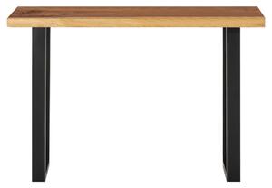 Stolik konsola z litego drewna suar, 110 x 35 x 75 cm
