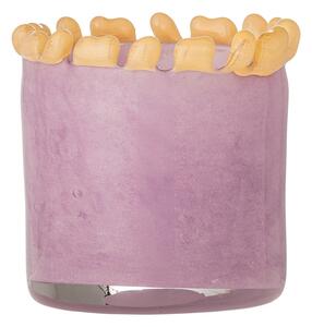 Szklany świecznik na świeczkę typu tealight Edger – Bloomingville