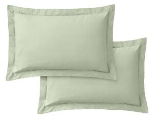 Poszewki na poduszki z perkalu bawełnianego zestaw 2 szt. 50x75 cm Cotton Percale – Bianca