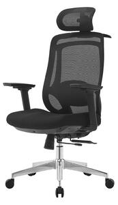 Fotel biurowy ergonomiczny Rosa 2.0 czarny ANGEL