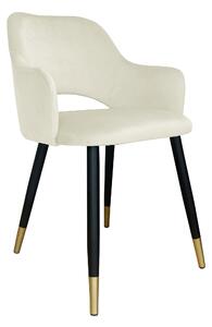 Krzesło Milano noga czarna/złota MG50