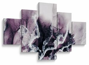 Obraz - Fioletowy marmur N⁰2 (125x70 cm)