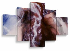 Obraz - Fioletowy marmur N⁰3 (125x70 cm)