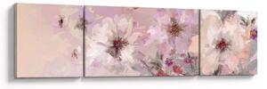 Obraz - Kolaż artystyczny z motylami (170x50 cm)