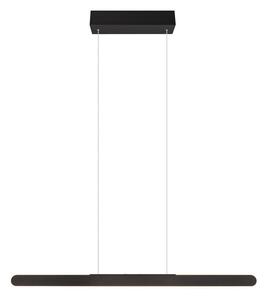 Czarna lampa wisząca LED Helios – Trio