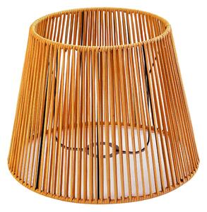 Abażur zewnętrzny z pomarańczową liną IP54 40/28/30 - Jayla