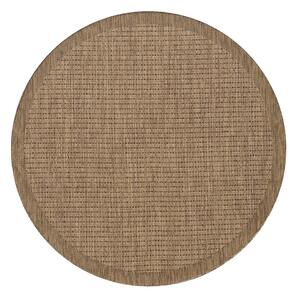 Okrągły dywan odpowiedni na zewnątrz w naturalnym kolorze ø 120 cm Giza 1410 – Ayyildiz Carpets