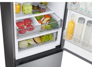 Lodówka SAMSUNG BESPOKE AI RB38C7B5BS9 EF No Frost 203cm Szczotkowana stal nierdzewna