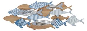 Metalowa dekoracja ścienna 91x33,5 cm Fish – Mauro Ferretti