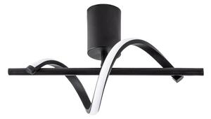 Czarna lampa sufitowa LED 7x41 cm Likma – Opviq lights