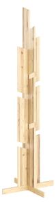 Wieszak z litego drewna sosnowego w naturalnym kolorze 60x186 cm Keeper – Karup Design