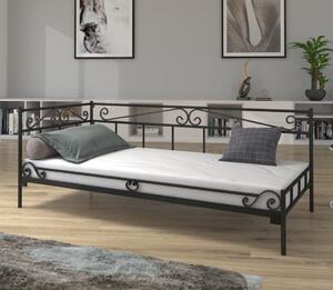 Łóżko metalowe - sofa, leżanka szezlong 120x200 wzór 24P, polski producent