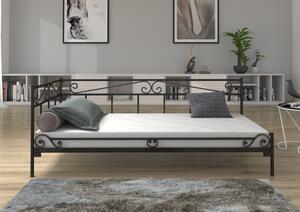 Łóżko metalowe - sofa, leżanka szezlong 120x200 wzór 24P, polski producent