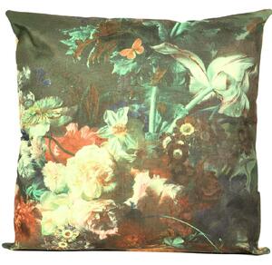 Poduszka ogrodowa z kwiatami ANNAS 60x60 cm, kolorowa