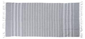 Ręcznik plażowy FARAO 90 x 180 cm, szary