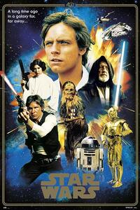 Plakat, Obraz Star Wars - 40th Anniversary Heroes, (61 x 91.5 cm)