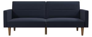 Ciemnoniebieska rozkładana sofa Støraa Mainstays