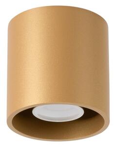 Spot sufitowy punktowy okrągły złoty średnica10 cm 1xGU10 10W RONDEO PU.1180 Pure Lume