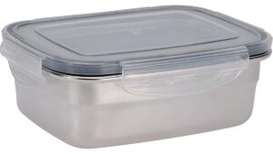 Excellent Houseware Pojemnik ze stali nierdzewnejz pokrywką plastikową 500 ml, 0,5 l