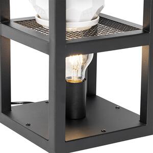 Przemysłowa lampa stołowa czarna - Cage Rack Oswietlenie wewnetrzne