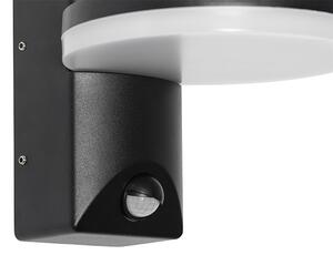 Zewnetrzna Kinkiet / Lampa scienna zewnętrzny czarny z czujnikiem ruchu LED IP54 - Esmee Oswietlenie zewnetrzne