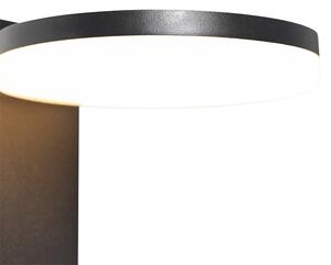 Zewnetrzna Nowoczesna stojąca lampa zewnętrzna czarna 50 cm z LED IP44 - Esmee Oswietlenie zewnetrzne