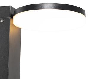 Zewnetrzna Stojąca lampa zewnętrzna czarna 50 cm z 2 punktami LED IP44 - Esmee Oswietlenie zewnetrzne