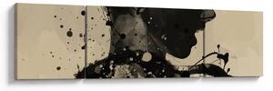 Obraz - Kobieta jazzowa (170x50 cm)