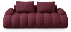 Bordowa sofa 200 cm Linz – Cosmopolitan Design