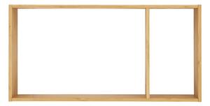 Wielopoziomowa bambusowa półka w naturalnym kolorze 70 cm Ember – House Nordic