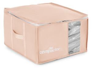 Plastikowy pojemnik próżniowy do przechowywania ubrań 42x40x25 cm Pink Edition – Compactor