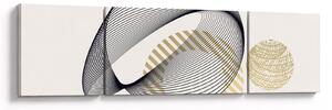Obraz - Kształty geometryczne N⁰3 (170x50 cm)