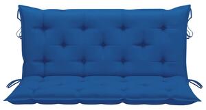 Poduszka na huśtawkę, niebieska, 120 cm, tkanina