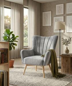 Fotel Tapicerowany Beterto Sic Denver 14 Czarny