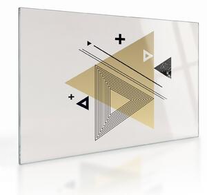 Obraz na szkle - Kształty geometryczne N⁰4 (70x50 cm)