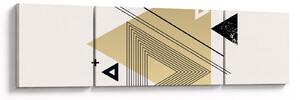 Obraz - Kształty geometryczne N⁰4 (170x50 cm)
