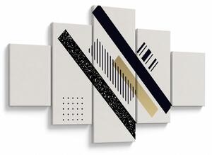 Obraz - Kształty geometryczne N⁰5 (125x70 cm)