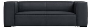 Ciemnoniebieska skórzana sofa 212 cm Madame – Windsor & Co Sofas